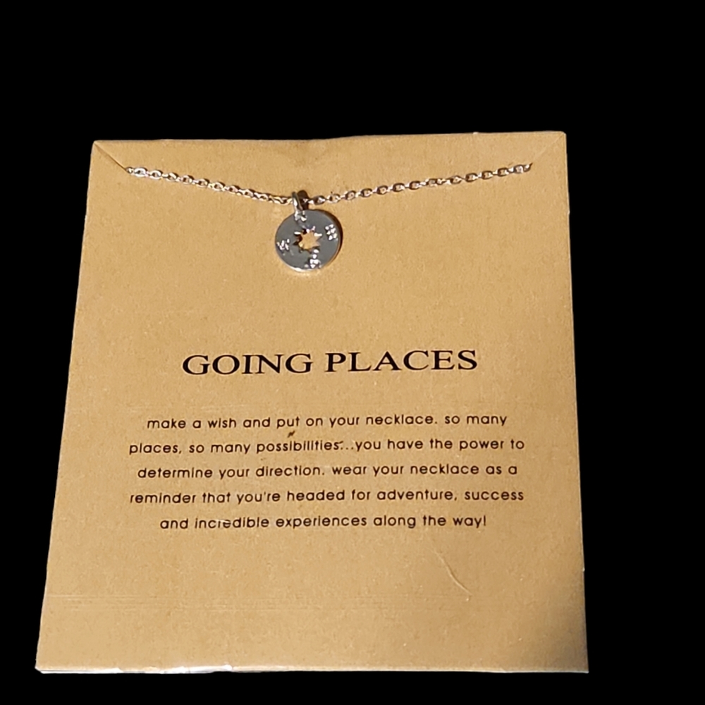 Going Places necklace NIP